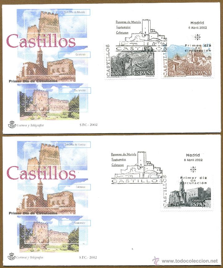 Sellos: Sobre Primer Dia (SPD) - CASTILLOS Ed. 3889/91 - Foto 1