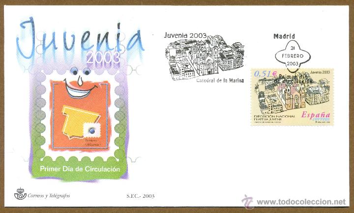 Sellos: Sobre Primer Dia (SPD) - JUVENALIA Ed. 3961 - Foto 1