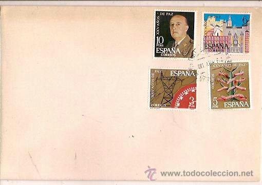 Sellos: SOBRE XXV A&Ntilde;OS DE PAZ - Foto 1