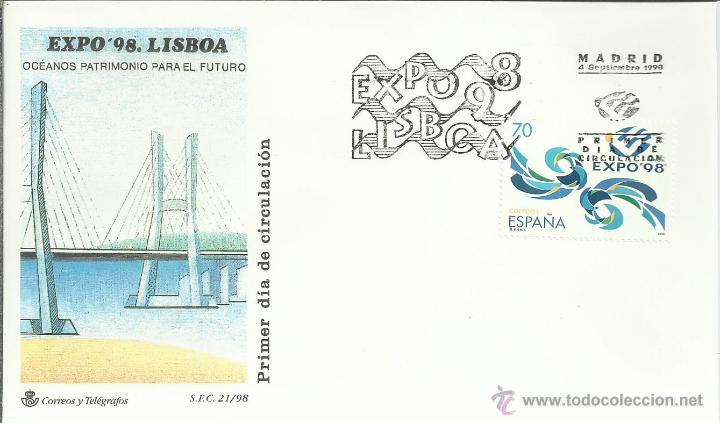 Sellos: ESPA&Ntilde;A SPD EXPO 98 LISBOA - Foto 1