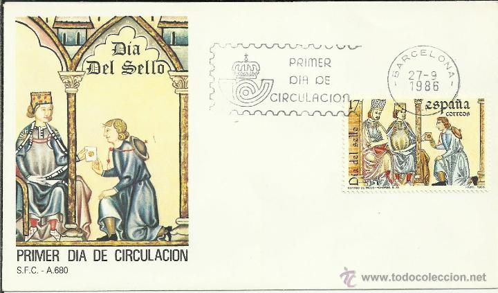 Sellos: ESPA&Ntilde;A SPD DIA DEL SELLO CARTERO REAL - Foto 1