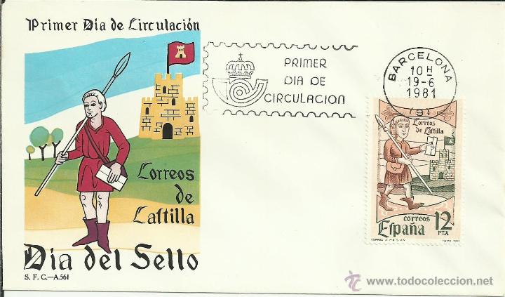 Sellos: ESPA&Ntilde;A SPD DIA DEL SELLO CORREO A PIE - Foto 1