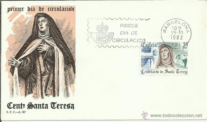 Sellos: ESPA&Ntilde;A SPD SANTA TERESA RELIGION - Foto 1