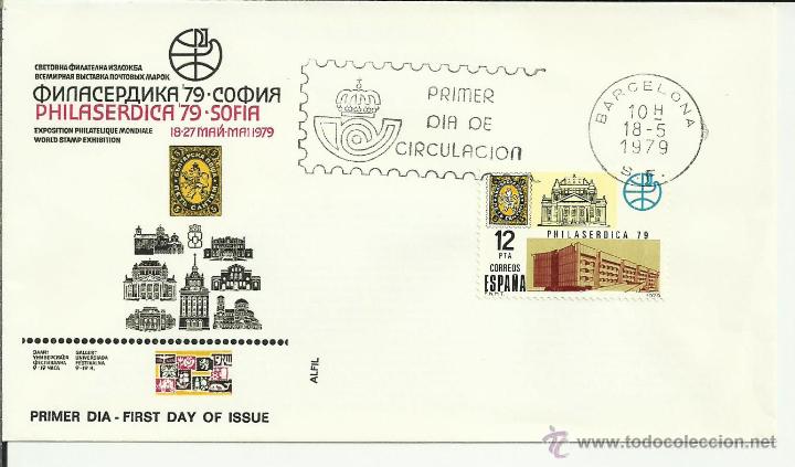 Sellos: ESPA&Ntilde;A SPD PHILASERDICA 79 SOFIA - Foto 1