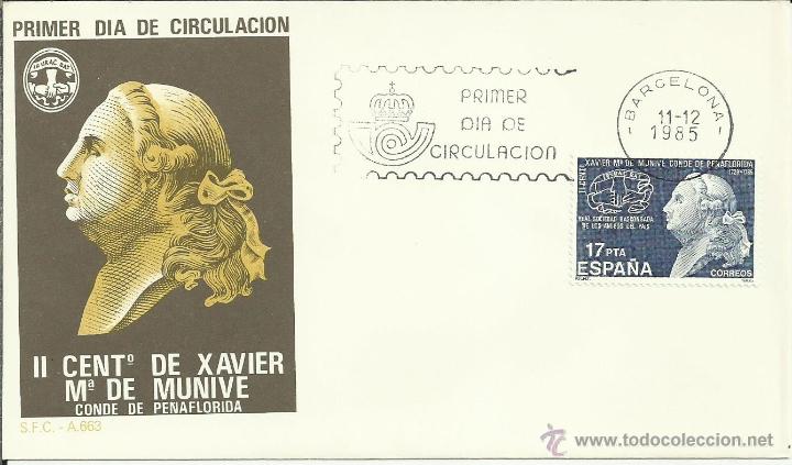 Sellos: ESPA&Ntilde;A SPD CONDE DE PE&Ntilde;AFLORIDA XAVIER M DE MUNIVE - Foto 1