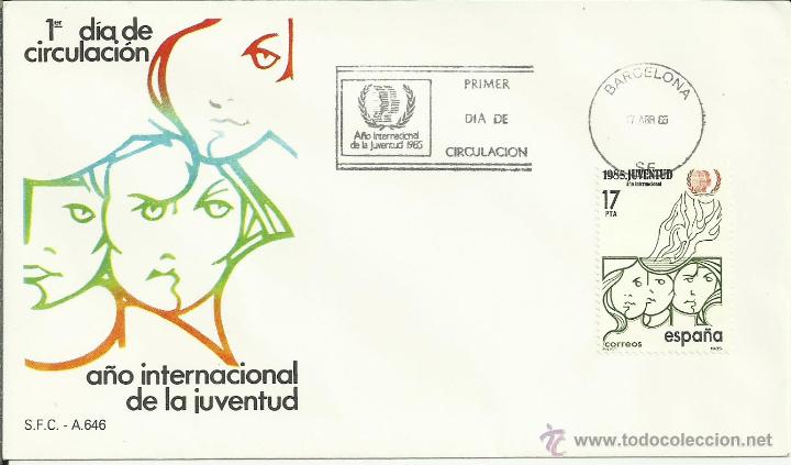Sellos: ESPA&Ntilde;A SPD A&Ntilde;O INTERNACIONAL DE LA JUVENTUD - Foto 1