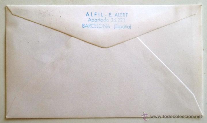 Sellos: SOBRE FILATELICO MODATECC 83. ELDA 1983. - Foto 2