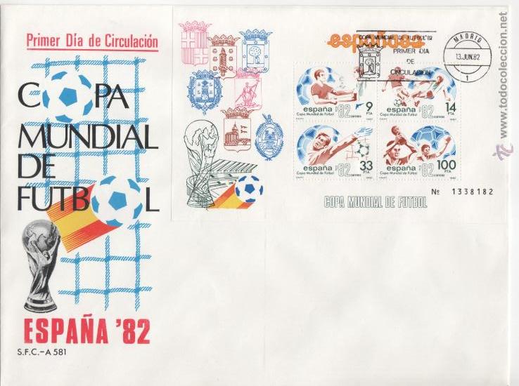 Sellos: COPA MUNDIAL DE F&Uacute;TBOL ESPA&Ntilde;A&acute;82.-1982