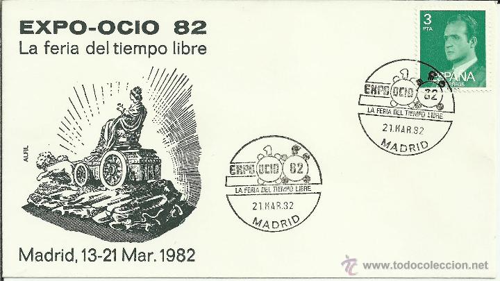 Sellos: MADRID EXPO OCIO 82 TORTUGA - Foto 1
