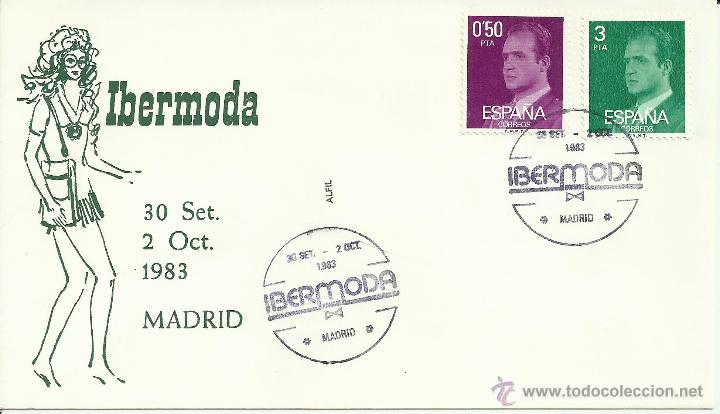 Sellos: MADRID IBERMODA 1983 TEXTIL - Foto 1