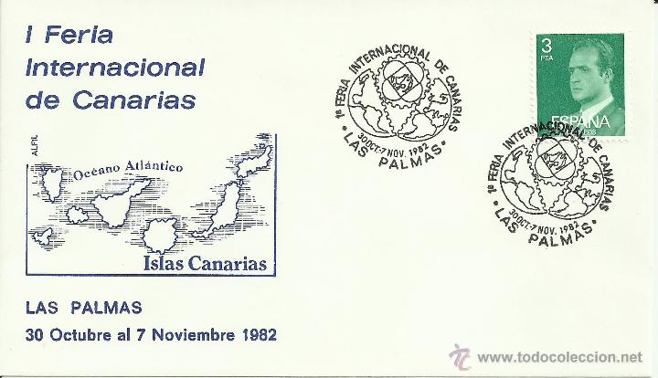 Sellos: LAS PALMAS FERIA INTERNACIONAL DE CANARIAS MAPA - Foto 1