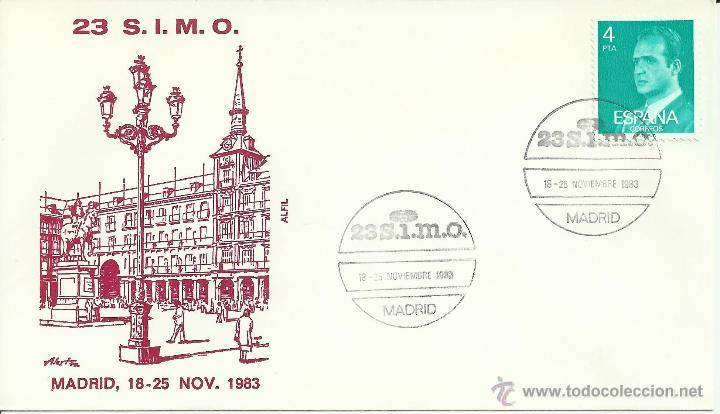 Sellos: MADRID SIMO SALON INFORMATICA 1983 - Foto 1