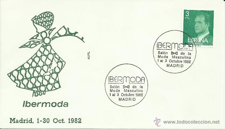 Sellos: MADRID IBERMODA 1982 TEXTIL - Foto 1