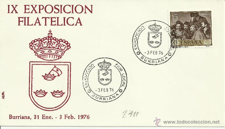 Sellos: BURRIANA CASTELLON ESCUDO - Foto 1