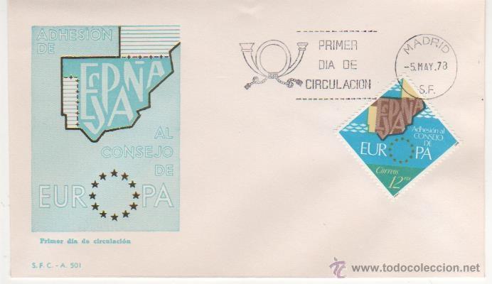 Sellos: ADHESI&Oacute;N DE ESPA&Ntilde;A AL CONSEJO DE EUROPA .-1978