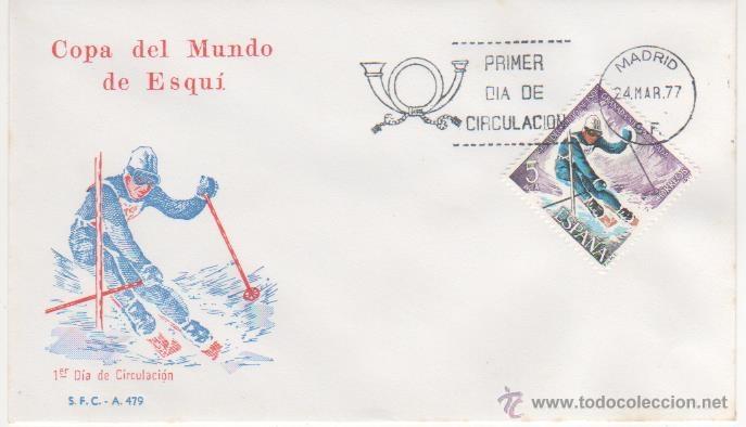 Sellos: COPA DEL MUNDO DE ESQU&Iacute;.-1977