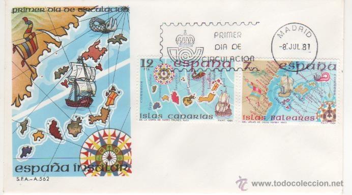 Sellos: ESPA&Ntilde;A INSULAR.-1981 - Foto 1