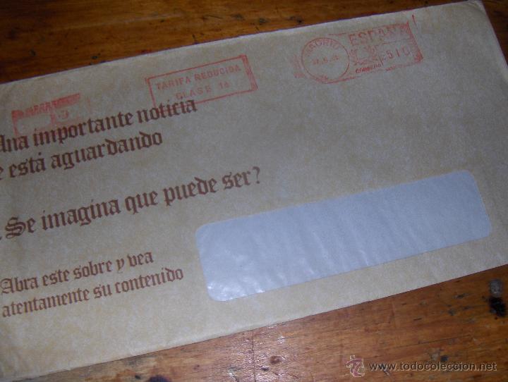 Sellos: FRANQUEO MECANICO, TARIFA REDUCIDA CLASE 1. - Foto 1