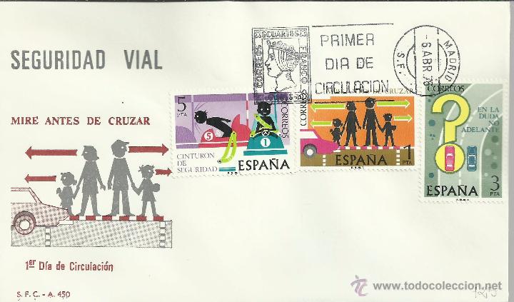 Sellos: ESPA&Ntilde;A SPD FDC SEGURIDAD VIAL TRAFICO - Foto 1