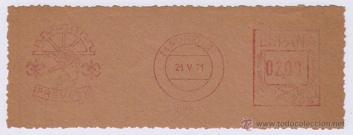 Sellos: FRANQUEO MEC&Aacute;NICO N&ordm; 6887, Prevese (A&Ntilde;O1971) - Foto 1