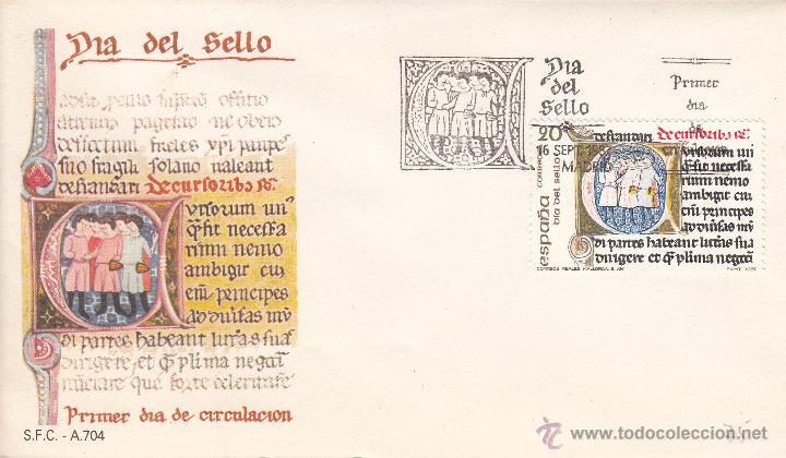 Sellos: SOBRE: 1987 MADRID. DIA DEL SELLO - Foto 1