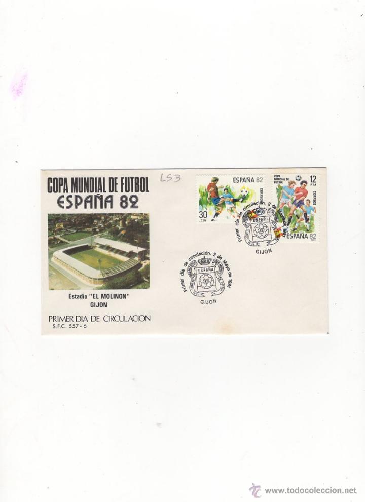Briefmarken: SOBRES 1&ordm; DIA DE CIRCULACION, COPA MUNDIAL DE FUTBOL,ESPA&Ntilde;A 82.