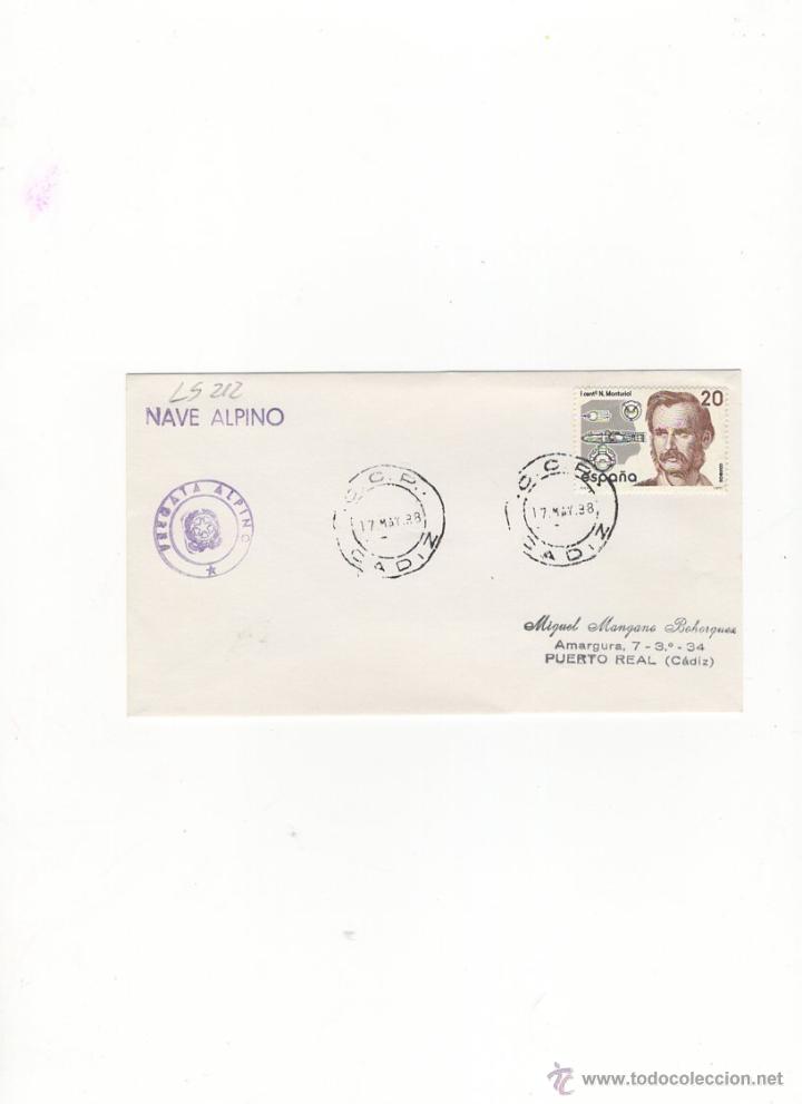 Sellos: SOBRES. NAVE ALPINO. 1998. - Foto 1