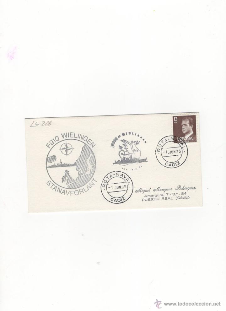 Timbres: SOBRES. F910 WIELINGEN, STANAVFORLANT, 1985.