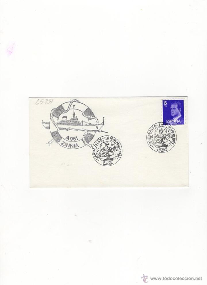 Sellos: SOBRE. A 961 ZINNIA, 1984. - Foto 1