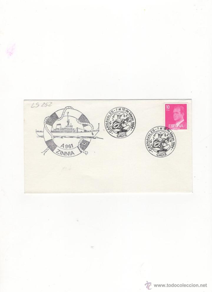 Sellos: SOBRE. A 961 ZINNIA, 1984. - Foto 1