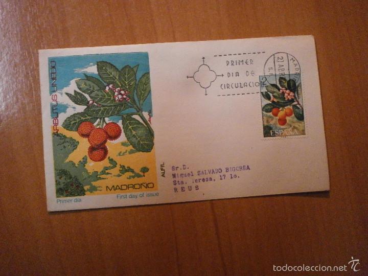 Briefmarken: SOBRE PRIMER DIA CIRCULACION MADRO&Ntilde;O
