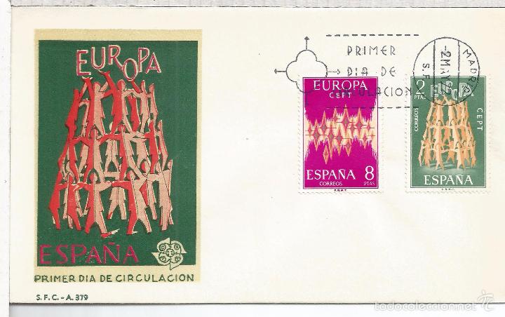 Sellos: MADRID FDC SPD  1972 EUROPA CEPT - Foto 1