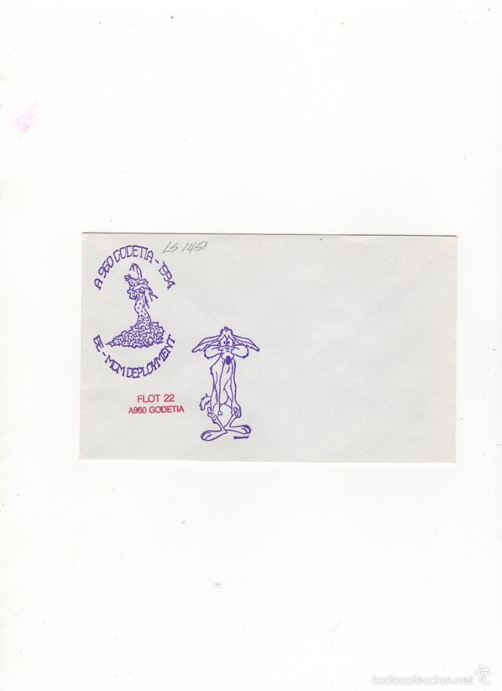 Sellos: SOBRE, A 960 GODETIA, BE MCM DEPLOYMENT, 1994. - Foto 1
