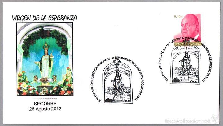 Sellos: Matasellos VIRGEN DE LA ESPERANZA. Segorbe, Castellon, 2012 - Foto 1