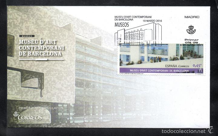 Sellos: ESPA&Ntilde;A SPD 5034/36 - A&Ntilde;O 2016 - MUSEOS - Foto 2