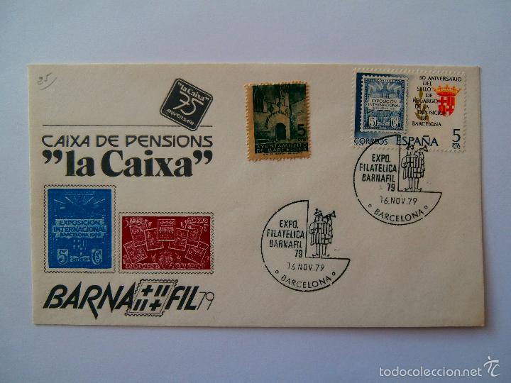 Sellos: spd 1979 barnafil caixa de pensions barcelona la caixa - Foto 1