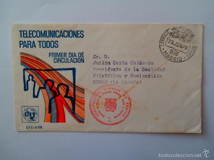 Sellos: spd 1979 de madrid a muros la coru&ntilde;a - Foto 1