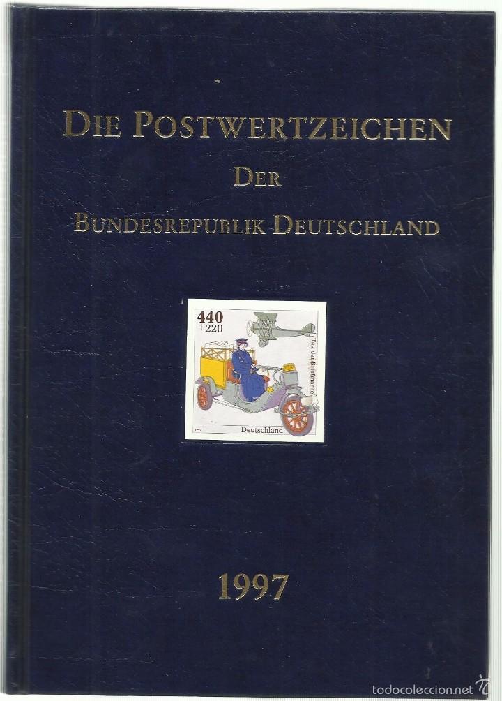 Sellos: ALEMANIA LIBRO ANUARIO 1997 - INCOMPLETO - Foto 1