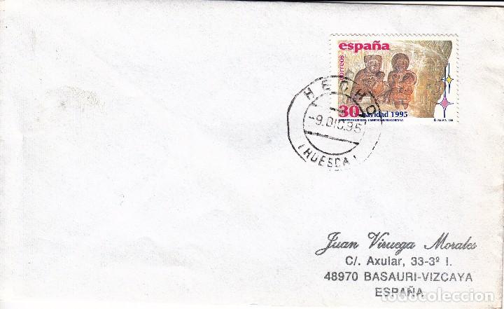 Sellos: SOBRE: 1995 HECHO. HUESCA - Foto 1