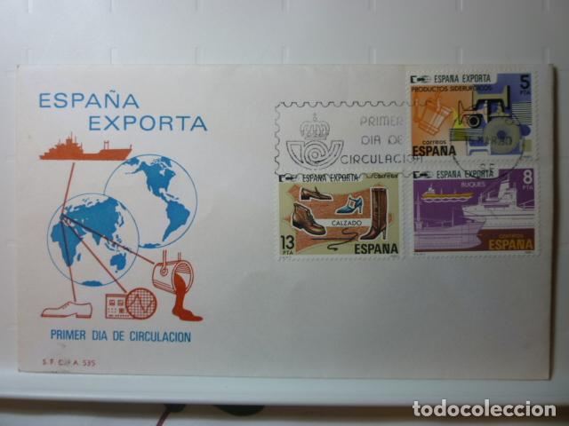 Sellos: SOBRE PRIMER DIA. ESPA&Ntilde;A EXPORTA 1980. - Foto 1