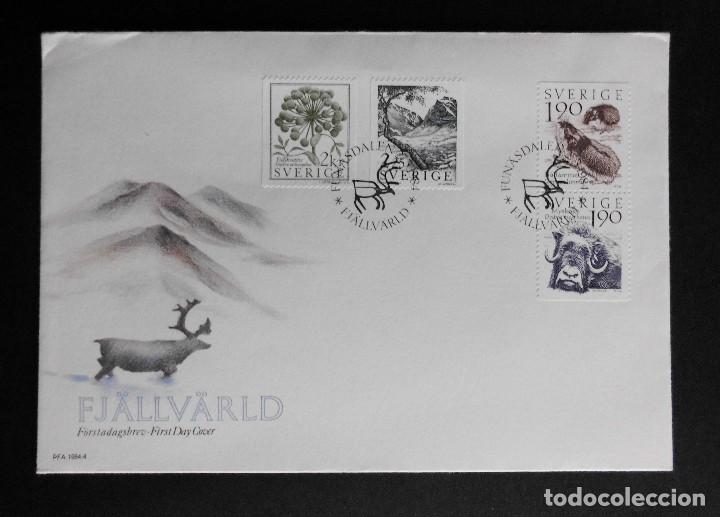 Sellos: SUECIA FDC Mountain World 1984 - Foto 2