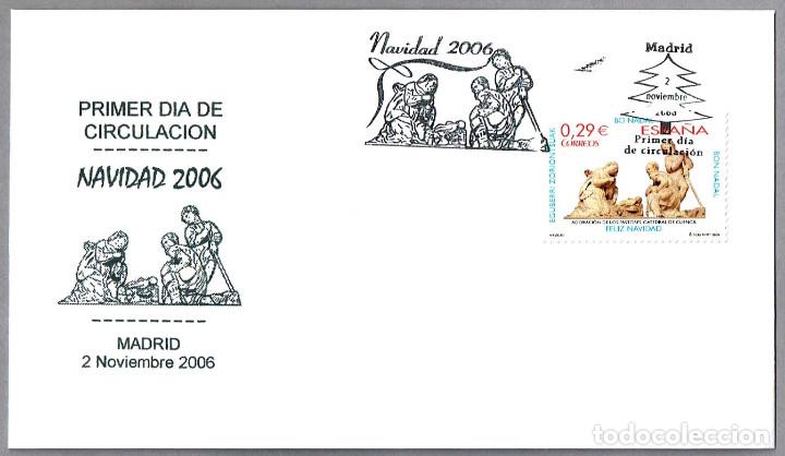 Sellos: Matasellos Primer Dia - NAVIDAD . Madrid 2006 - Foto 1