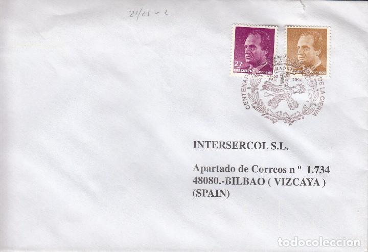 Sellos: SOBRE: 1996 MADRID. CENTENARIO JUAN DE LA CIERVA - Foto 1