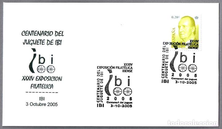 Sellos: Matasellos CENTENARIO DEL JUGUETE DE IBI. Ibi, Alicante, 2005 - Foto 1