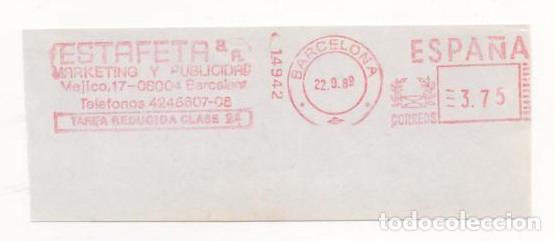 Sellos: FRANQUEO MECANICO A&Ntilde;O 1989 - Foto 1