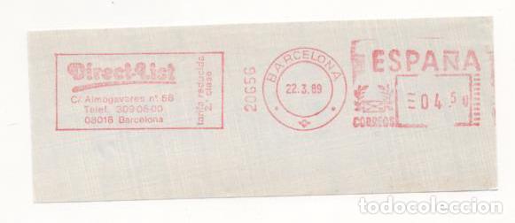 Sellos: FRANQUEO MECANICO A&Ntilde;O 1989 - Foto 1