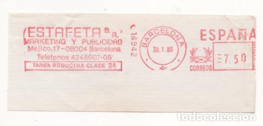 Sellos: FRANQUEO MECANICO A&Ntilde;O 1989 - Foto 1