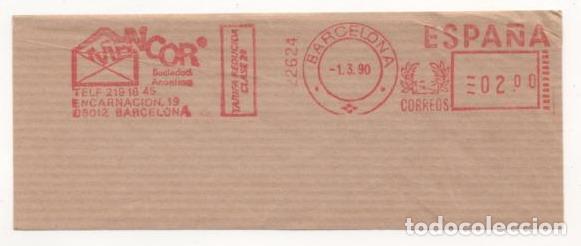 Sellos: FRANQUEO MECANICO A&Ntilde;O 1990 - Foto 1