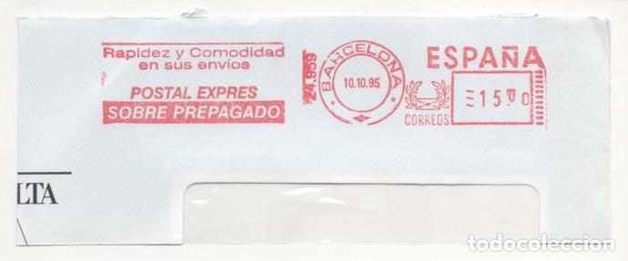 Sellos: FRANQUEO MECANICO A&Ntilde;O 1995 - Foto 1