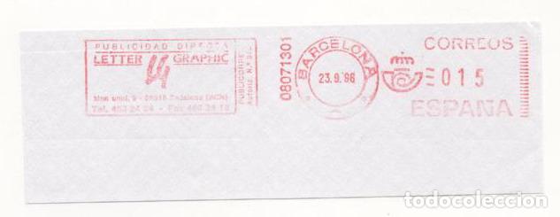 Sellos: FRANQUEO MECANICO A&Ntilde;O 1996 - Foto 1